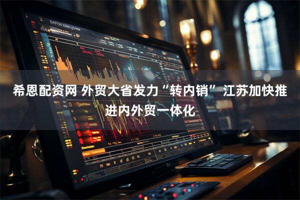 希恩配资网 外贸大省发力“转内销” 江苏加快推进内外贸一体化