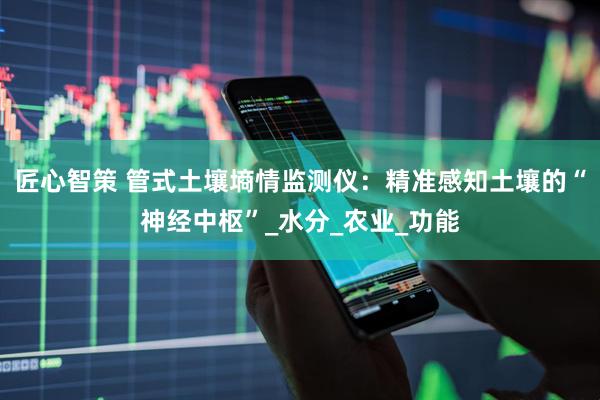 匠心智策 管式土壤墒情监测仪：精准感知土壤的“神经中枢”_水分_农业_功能