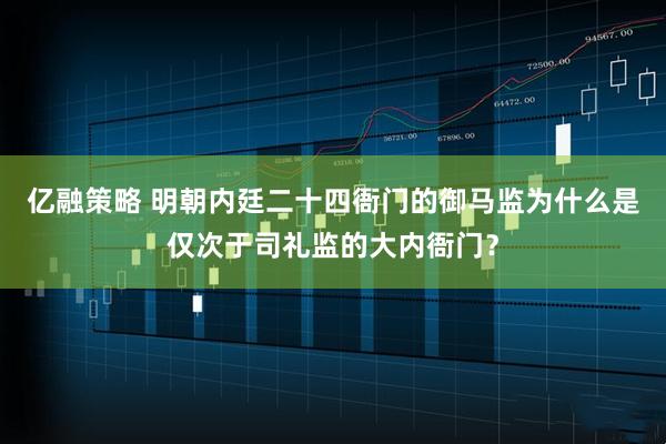 亿融策略 明朝内廷二十四衙门的御马监为什么是仅次于司礼监的大内衙门？